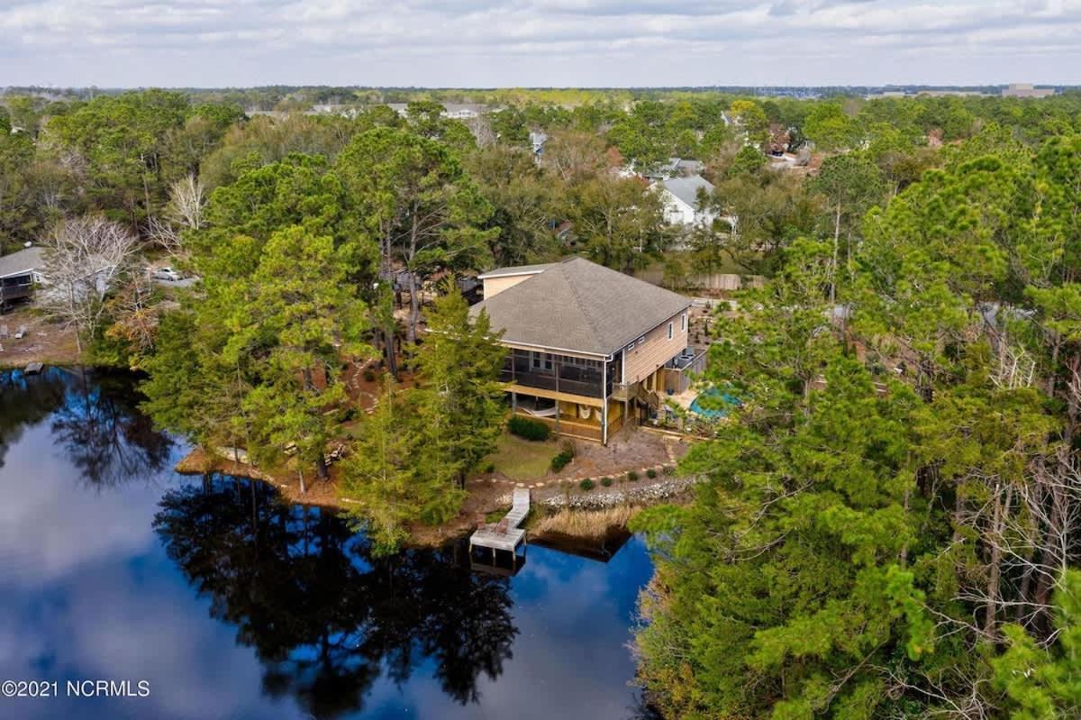 Heated Private Pool, Pond Views, Fishing, Mins To Carolina Beach 威尔明顿 外观 照片