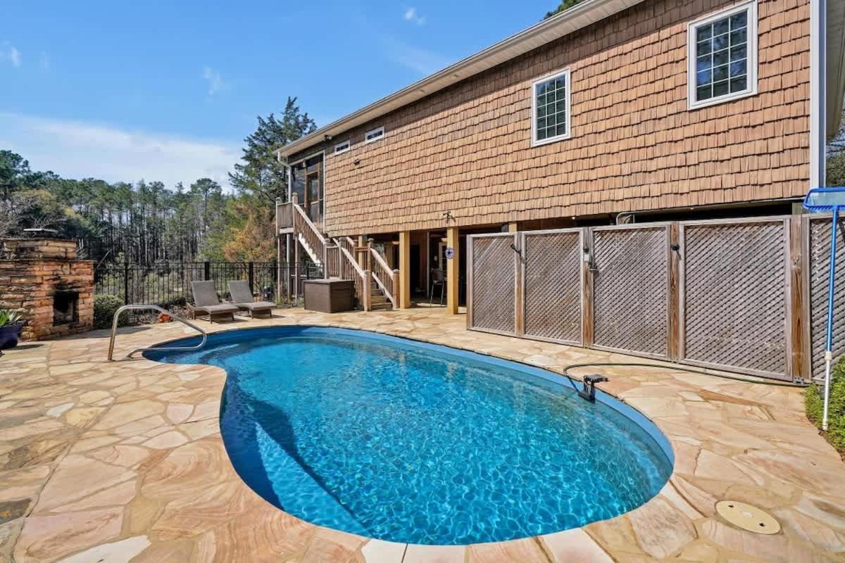 Heated Private Pool, Pond Views, Fishing, Mins To Carolina Beach 威尔明顿 外观 照片