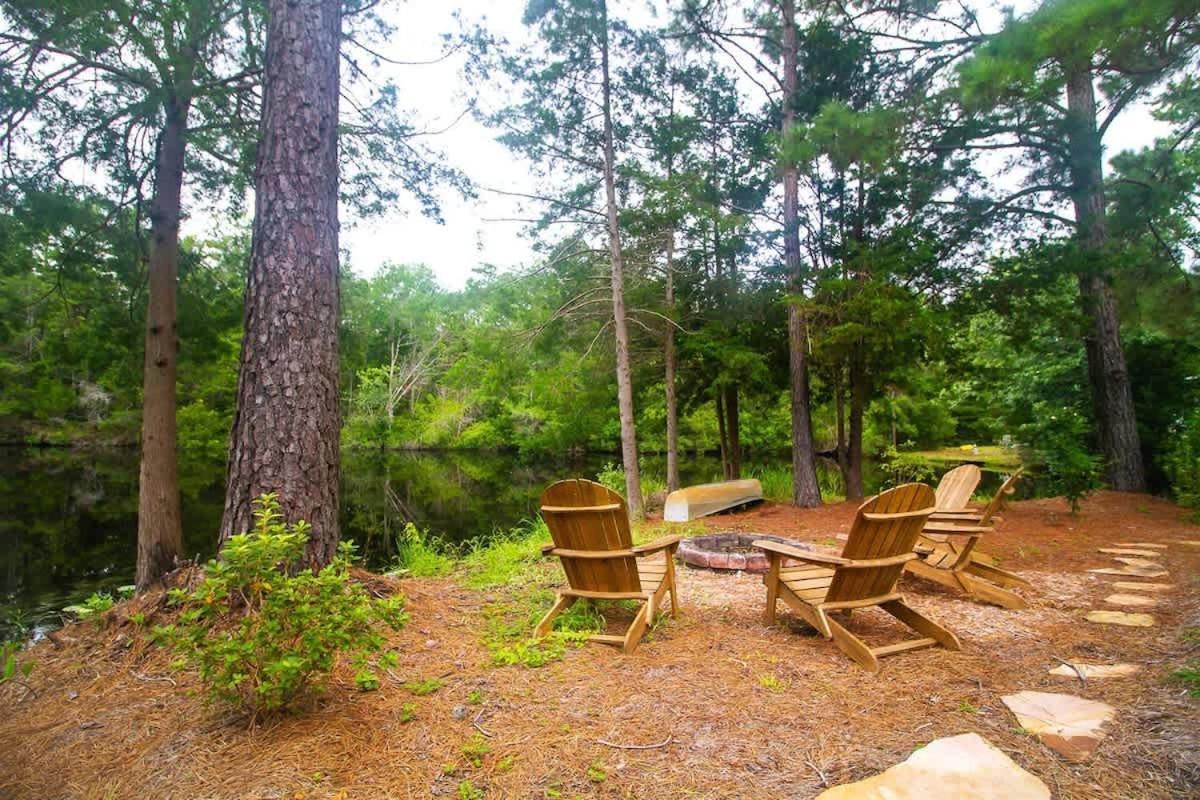 Heated Private Pool, Pond Views, Fishing, Mins To Carolina Beach 威尔明顿 外观 照片